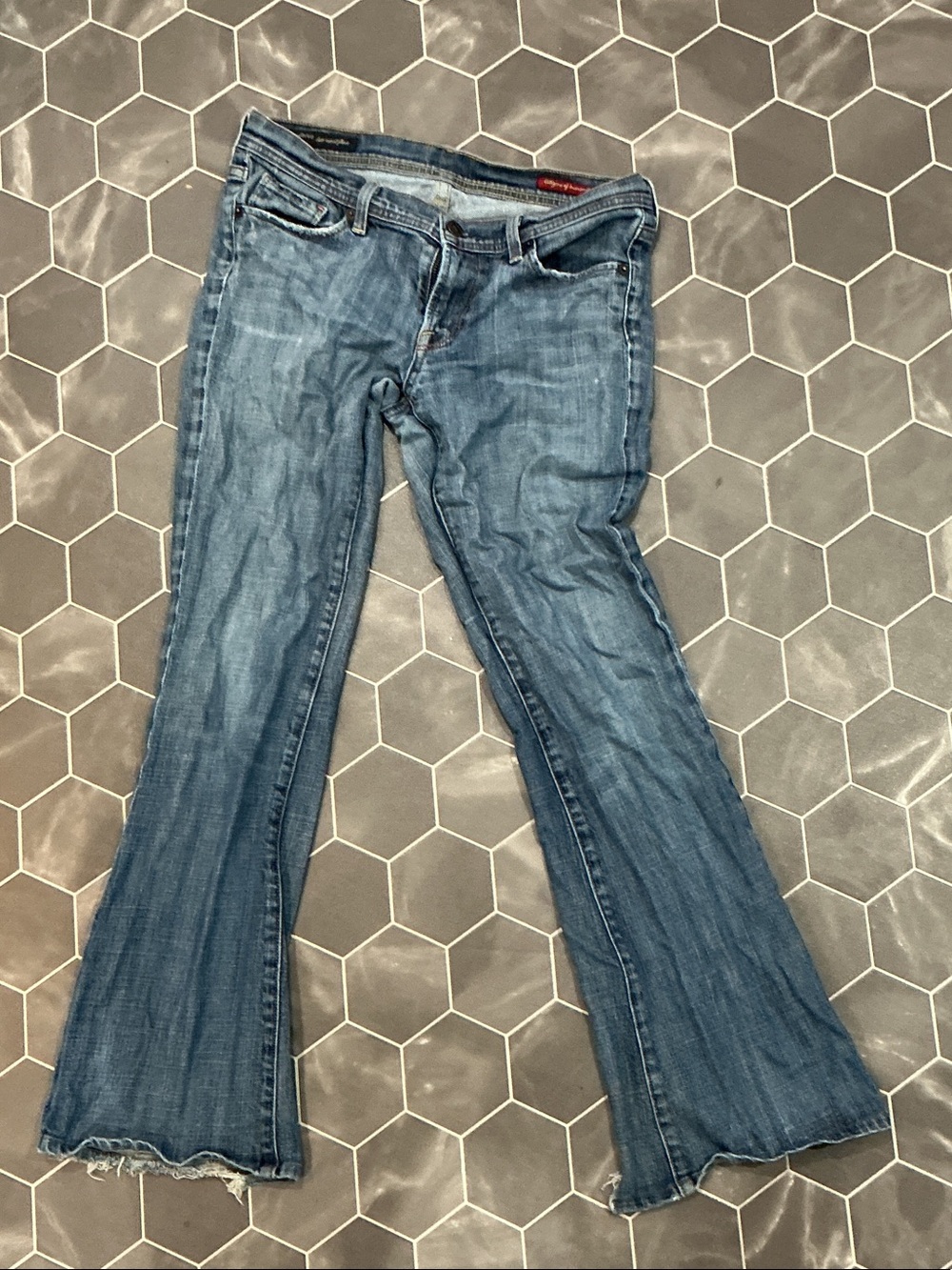Citizens Of Humanity Mid Blue Flare Jeans
